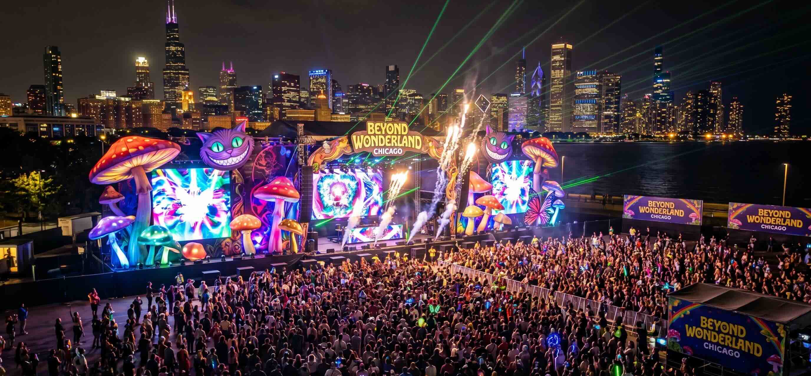 Beyond Wonderland Chicago 2026 set times schedule